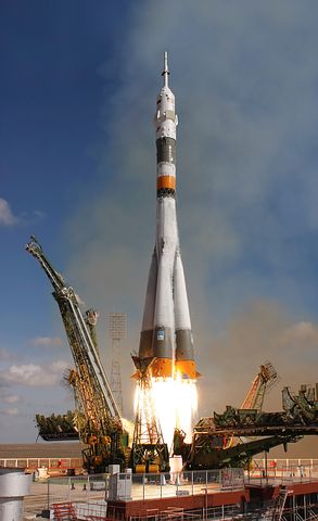 rocket blasting off